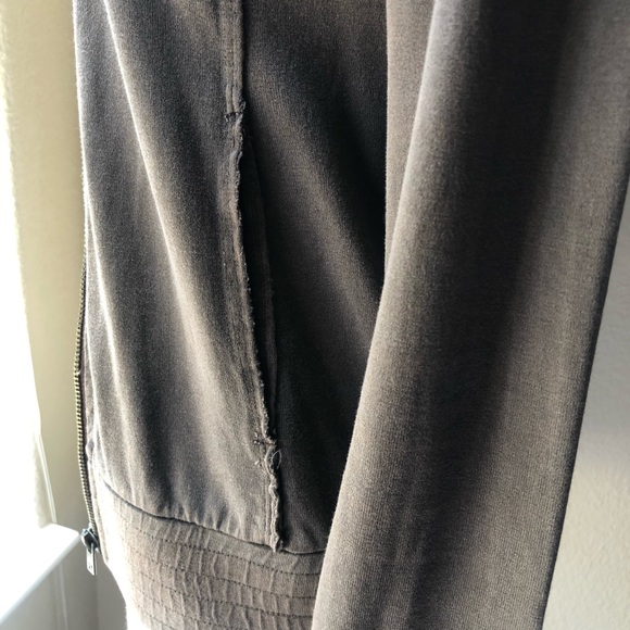 Hurley vintage wash mock neck zip front jacket - Picture 5 of 12